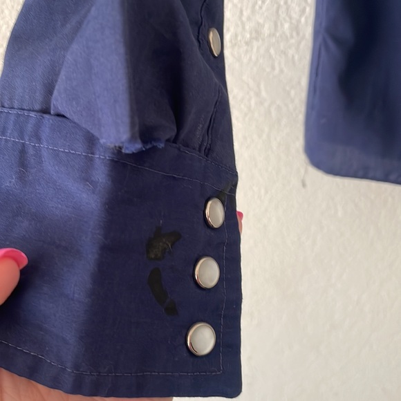 Chemise by Kennington embroidered rodeo button down - Picture 5 of 8